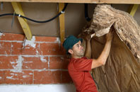 Cwm Dulais tapered roof insulation